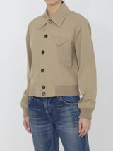 Bottega Veneta Cotton Drill Jacket - Women - Piano Luigi