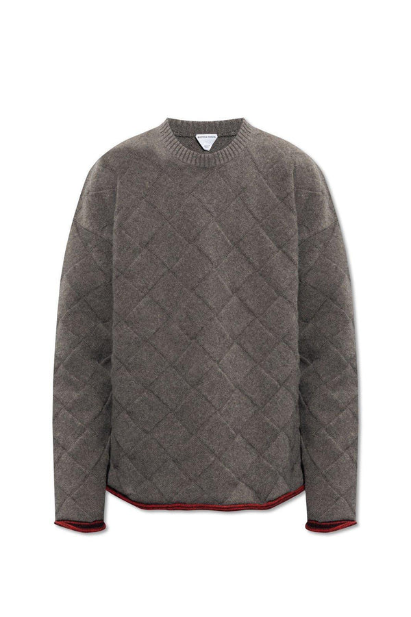 Bottega Veneta Crewneck Sleeved Sweater - Men - Piano Luigi