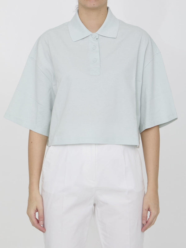 Bottega Veneta Cropped Polo Shirt - Women - Piano Luigi