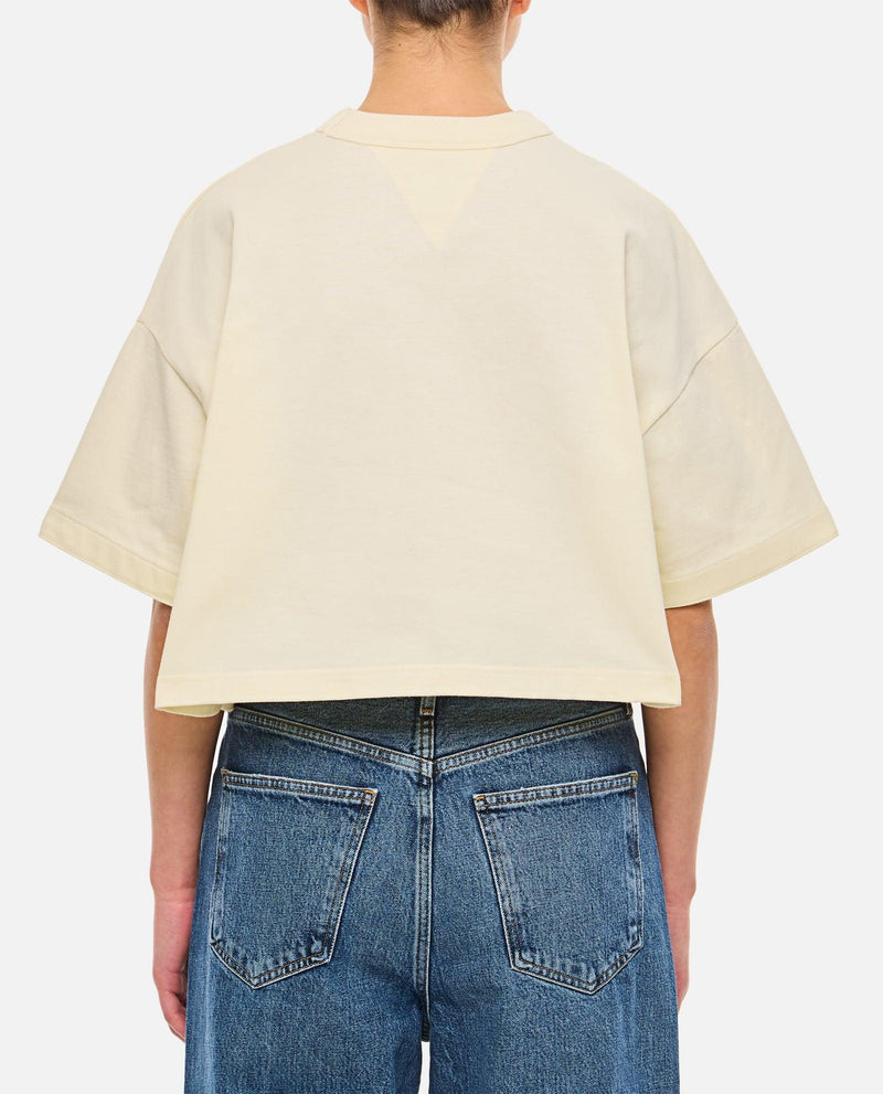 Bottega Veneta Cropped T-shirt - Women - Piano Luigi