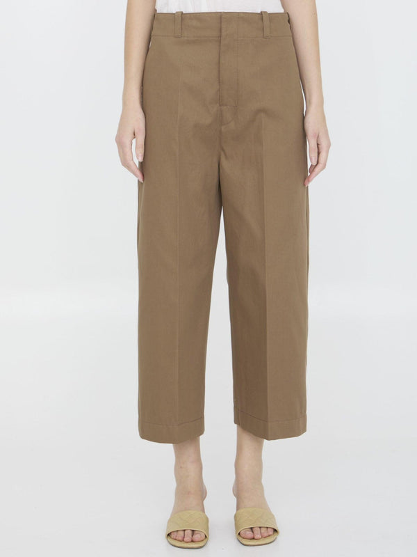 Bottega Veneta Culotte Trousers - Women - Piano Luigi