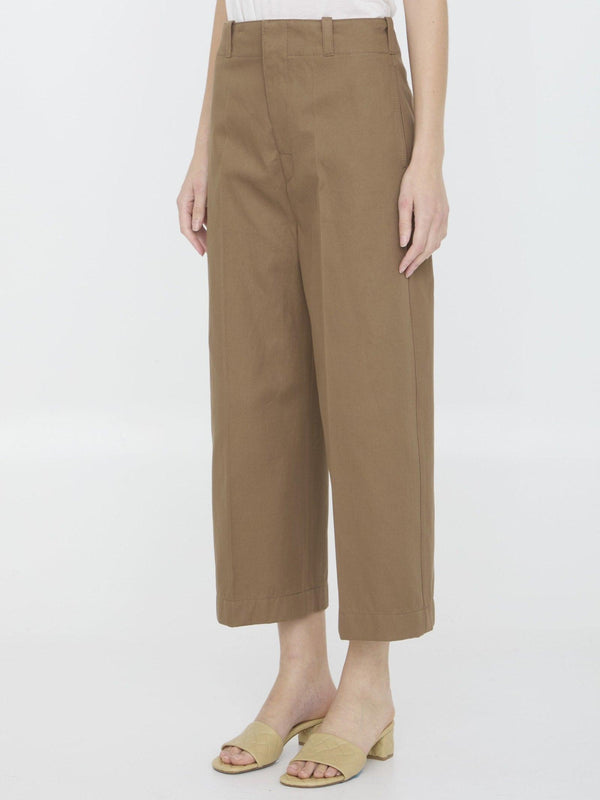 Bottega Veneta Culotte Trousers - Women - Piano Luigi