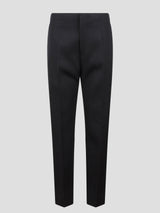 Bottega Veneta Curved Shape Wool Pant - Women - Piano Luigi