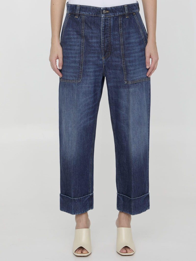 Bottega Veneta Denim Jeans - Women - Piano Luigi