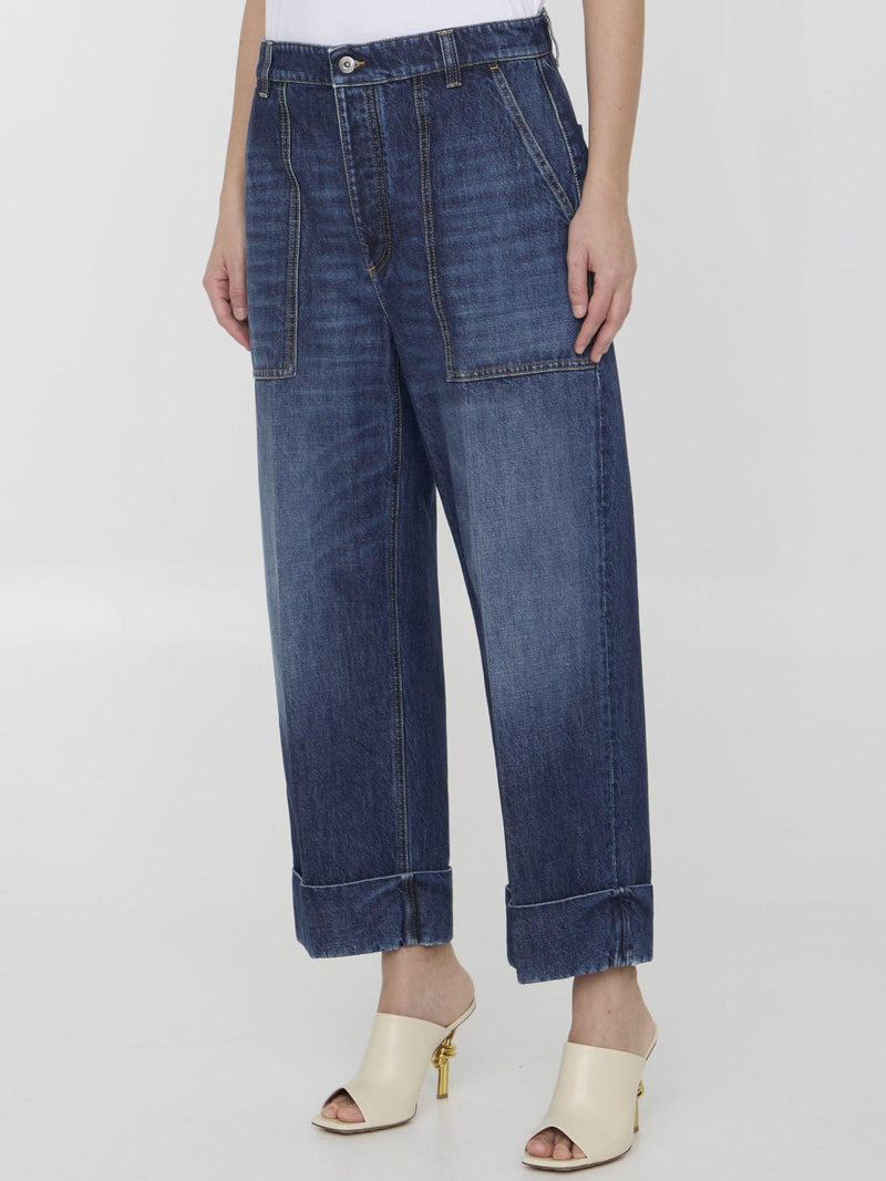 Bottega Veneta Denim Jeans - Women - Piano Luigi