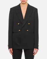 Bottega Veneta Double-breasted Twill Jacket - Women - Piano Luigi