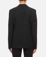 Bottega Veneta Double-breasted Twill Jacket - Women - Piano Luigi