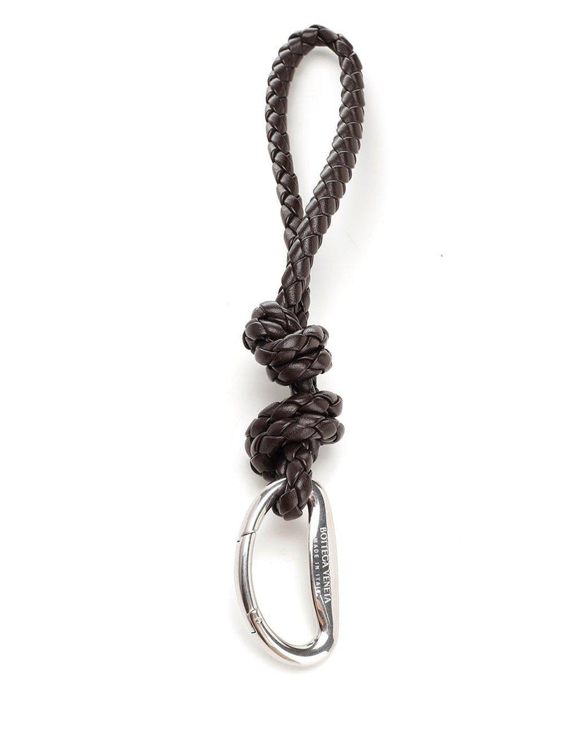 Bottega Veneta Drop Hook Intreccio Key Ring - Men - Piano Luigi