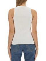 Bottega Veneta Embroidered Tank Top - Women - Piano Luigi