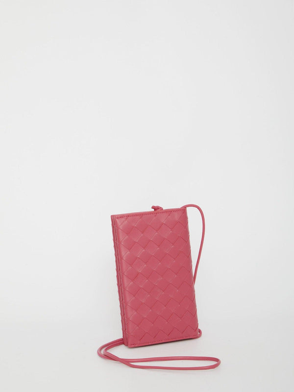 Bottega Veneta Fuchsia Leather Wallet - Women - Piano Luigi