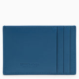 Bottega Veneta Intrecciato Deep Pacific Card Holder - Women - Piano Luigi