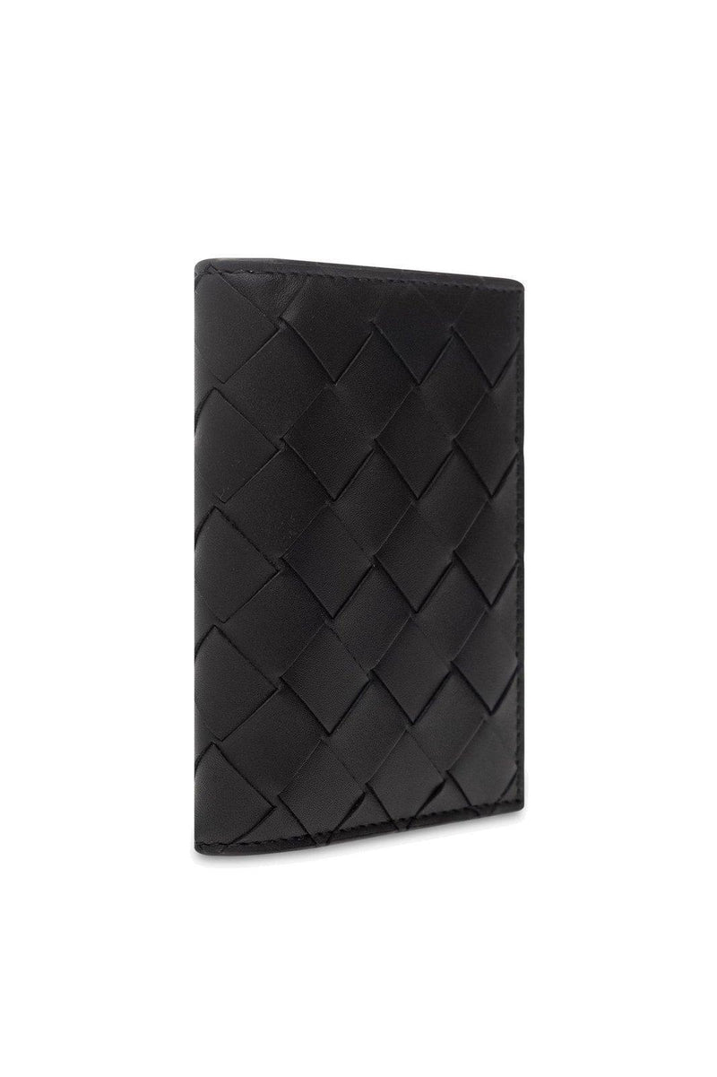 Bottega Veneta Intrecciato Flap Card Case - Men - Piano Luigi