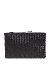 Bottega Veneta Intrecciato Large Pouch - Women - Piano Luigi