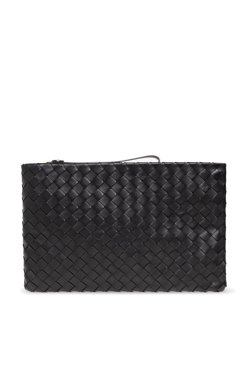 Bottega Veneta Intrecciato Large Pouch - Women - Piano Luigi