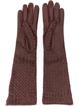 Bottega Veneta Intrecciato Midi Gloves - Women - Piano Luigi