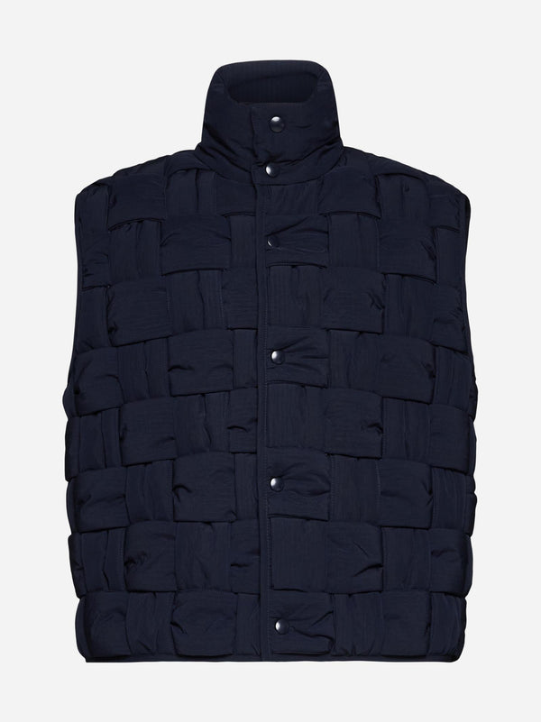 Bottega Veneta Intrecciato Nylon Vest - Men - Piano Luigi