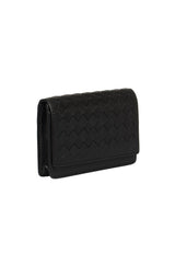 Bottega Veneta Intrecciato Snaped Wallet - Women - Piano Luigi