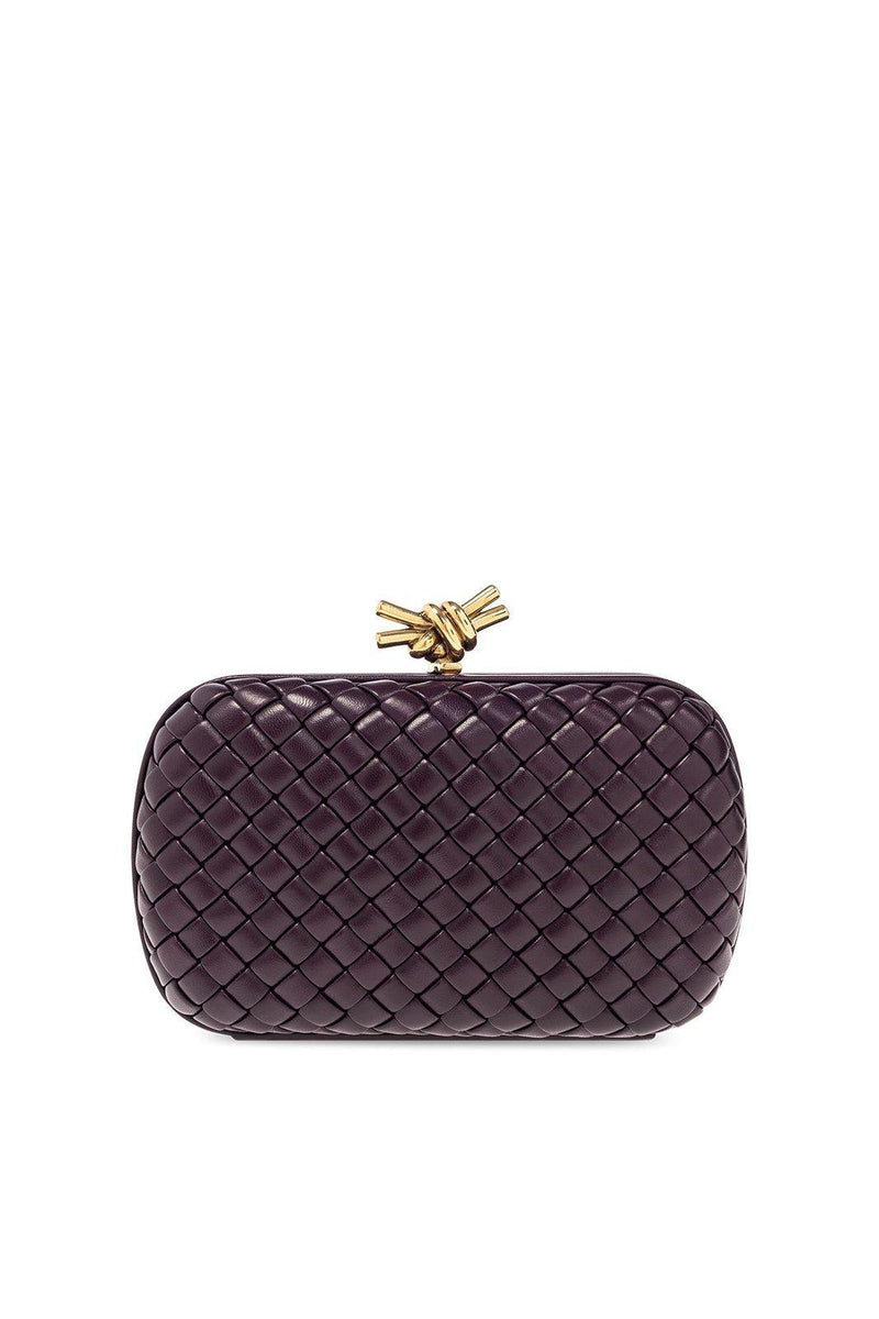 Bottega Veneta Knot Minaudiere Clutch Bag - Women - Piano Luigi