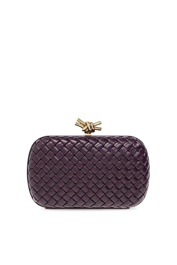 Bottega Veneta Knot Minaudiere Clutch Bag - Women - Piano Luigi