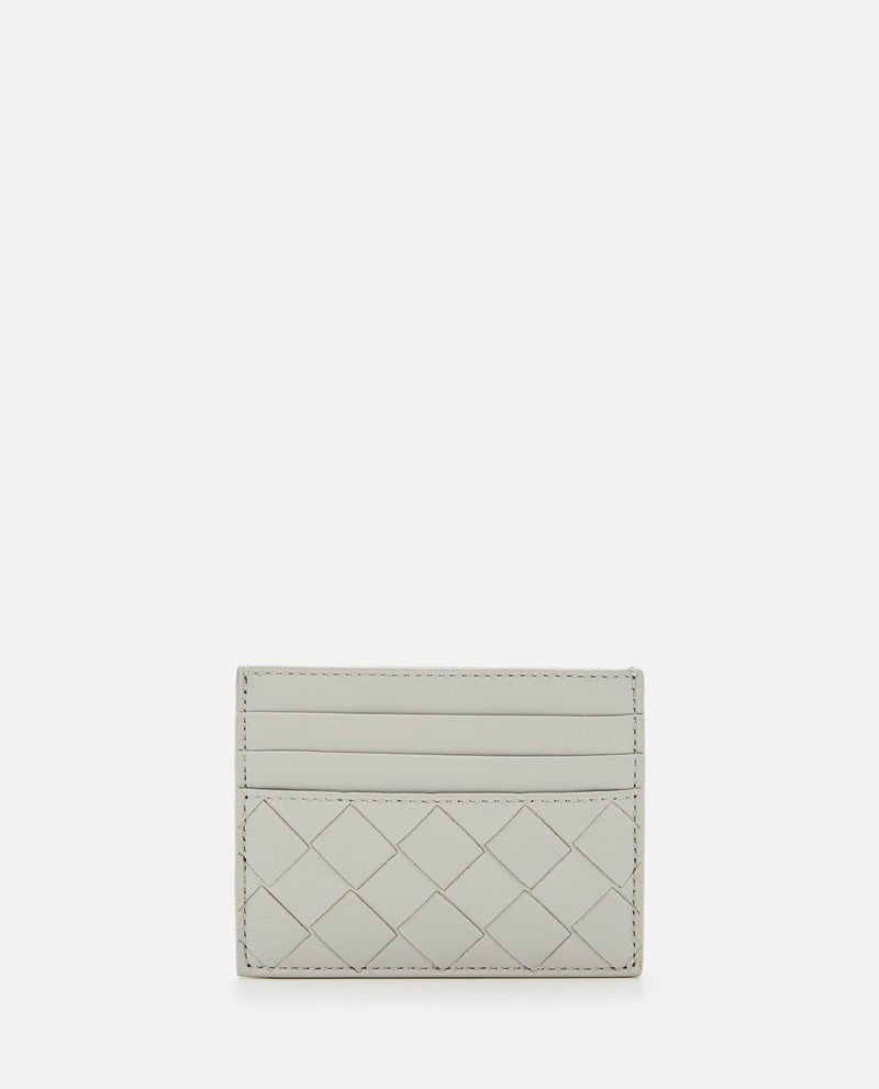 Bottega Veneta Leather Card-holder - Women - Piano Luigi