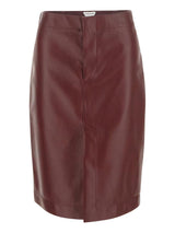 Bottega Veneta Leather Skirt - Women - Piano Luigi