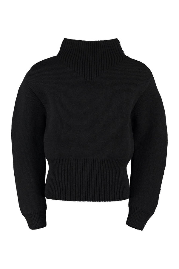 Bottega Veneta Mock-neck Ribbed Jumper - Men - Piano Luigi