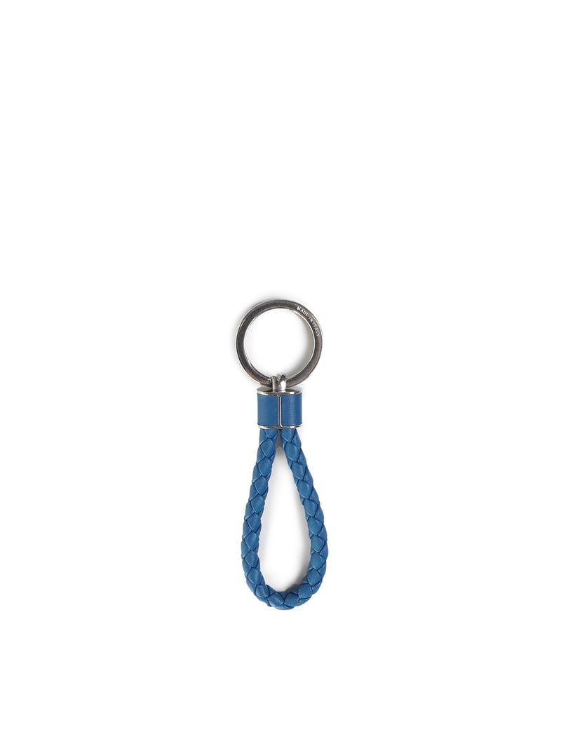 Bottega Veneta Nappa Key Ring With Intreccio Motif - Men - Piano Luigi