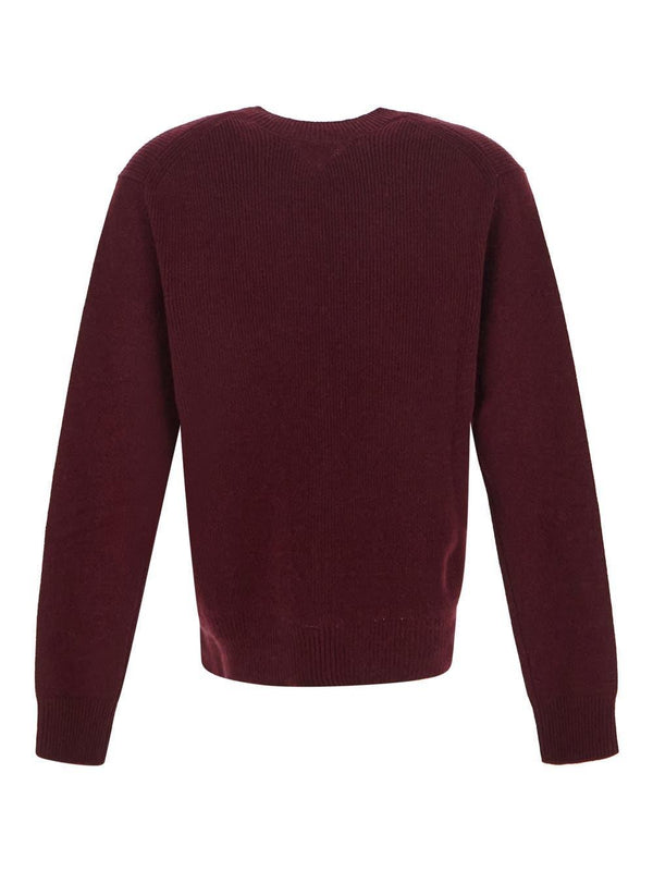 Bottega Veneta Oxblood Compact Sweater - Women - Piano Luigi