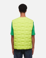 Bottega Veneta Padded Perforated Vest - Men - Piano Luigi