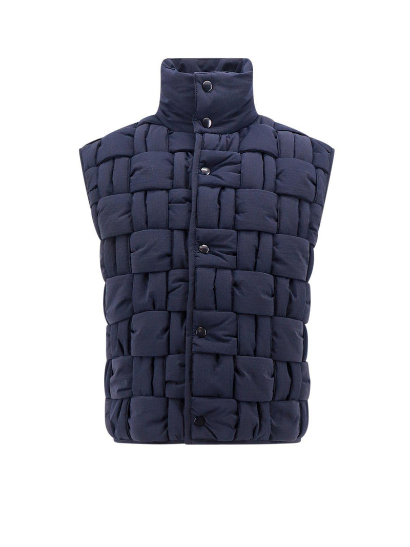 Bottega Veneta Quilted Button-up Vest - Men - Piano Luigi