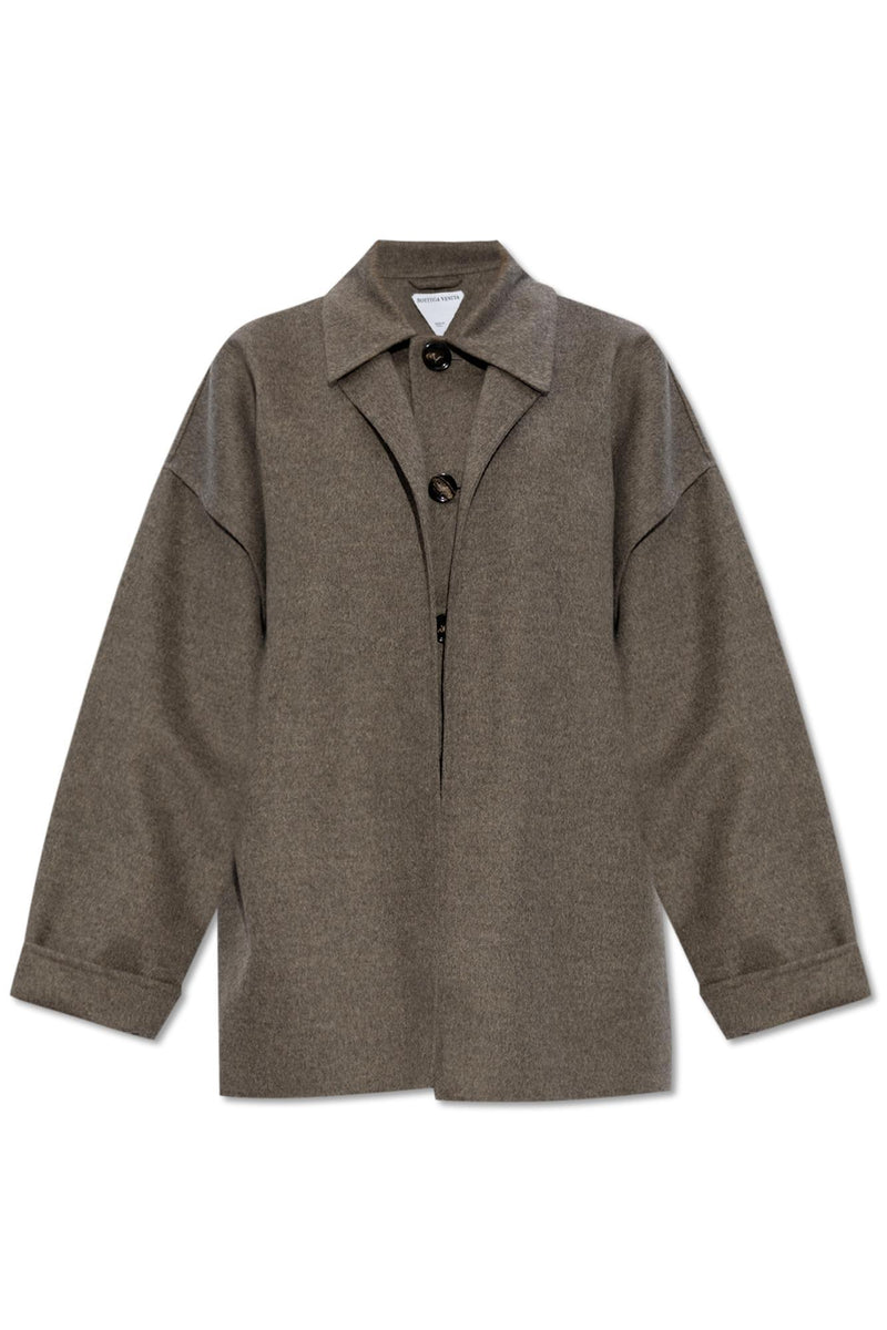 Bottega Veneta Short Wool Coat - Women - Piano Luigi