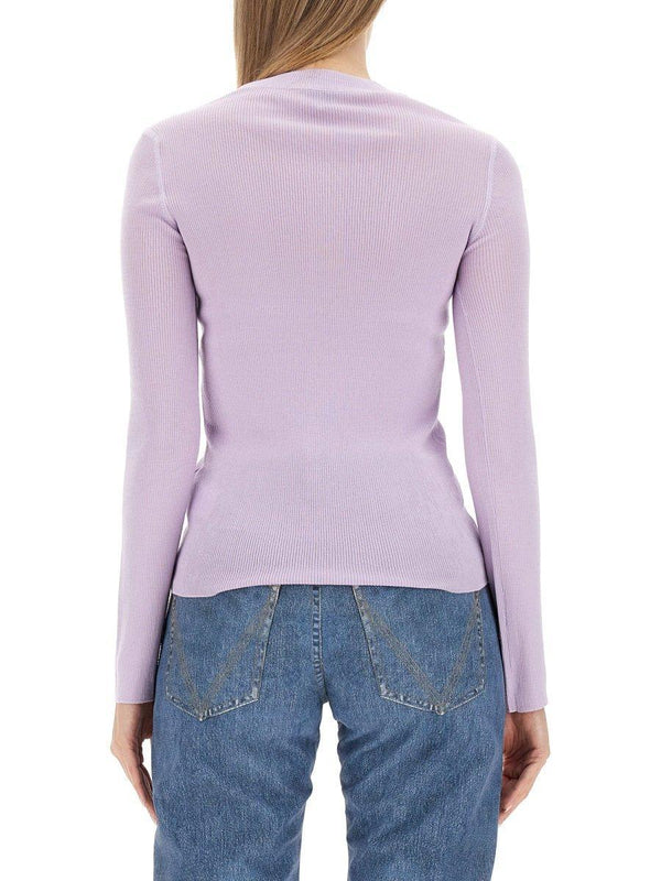 Bottega Veneta Slim Fit Knit Top - Women - Piano Luigi