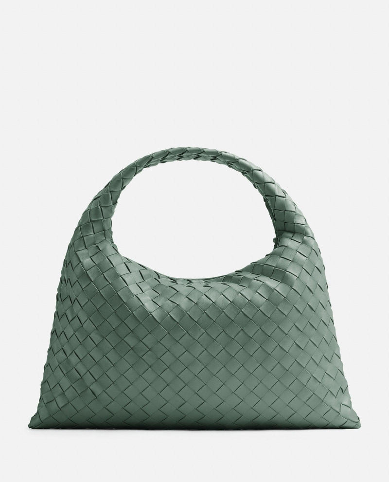 Bottega Veneta Small Hop Hobo Leather Shoulder Bag - Women - Piano Luigi