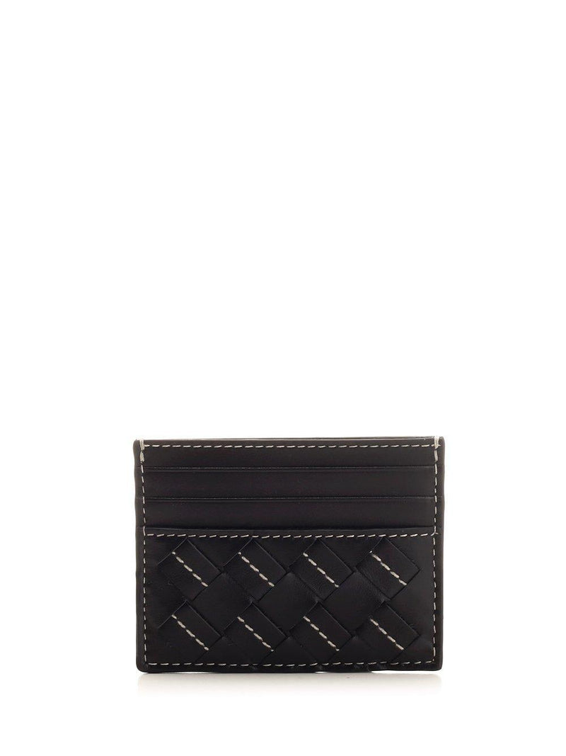 Bottega Veneta Stich Detailed Wallet - Men - Piano Luigi