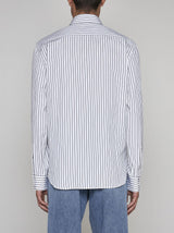 Bottega Veneta Striped Cotton Shirt - Men - Piano Luigi