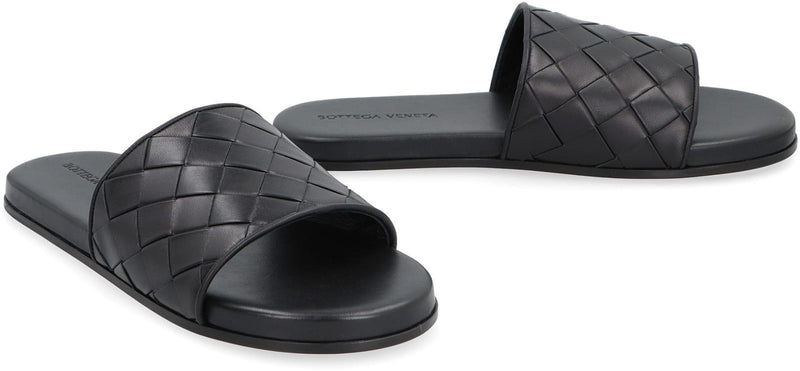 Bottega Veneta Sunday Leather Mules - Men - Piano Luigi