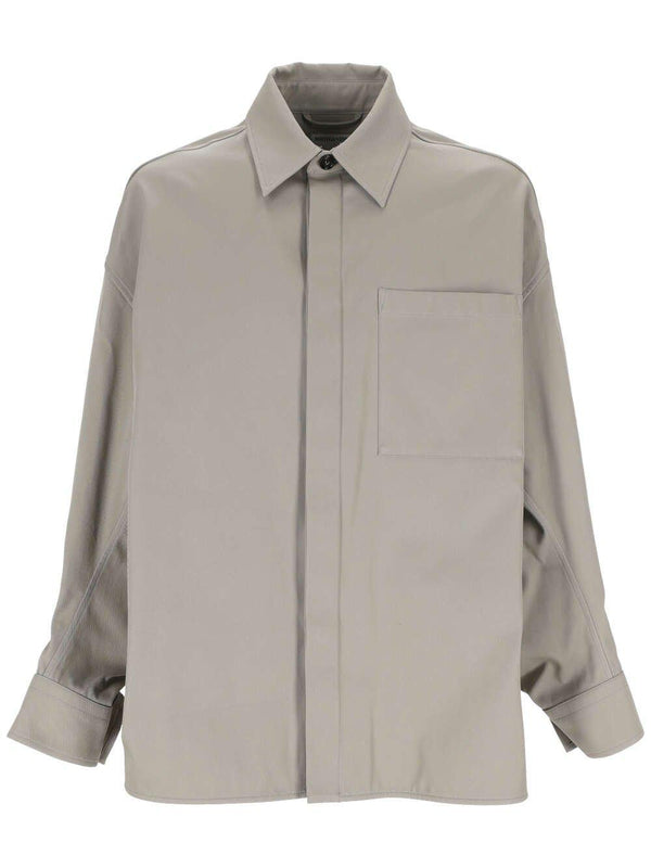 Bottega Veneta Twill Overshirt - Men - Piano Luigi