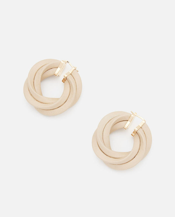 Bottega Veneta Twist Earrings - Women - Piano Luigi