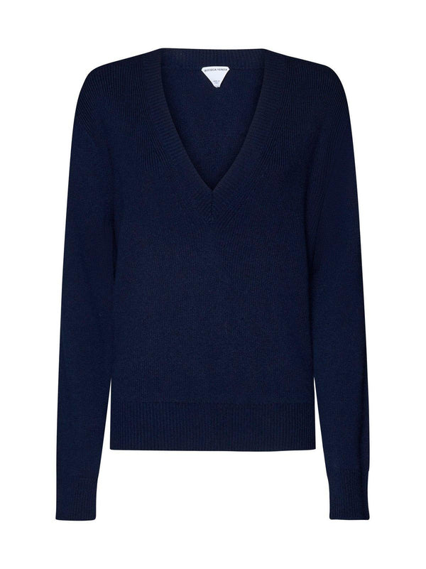 Bottega Veneta V-neck Knitted Jumper - Women - Piano Luigi