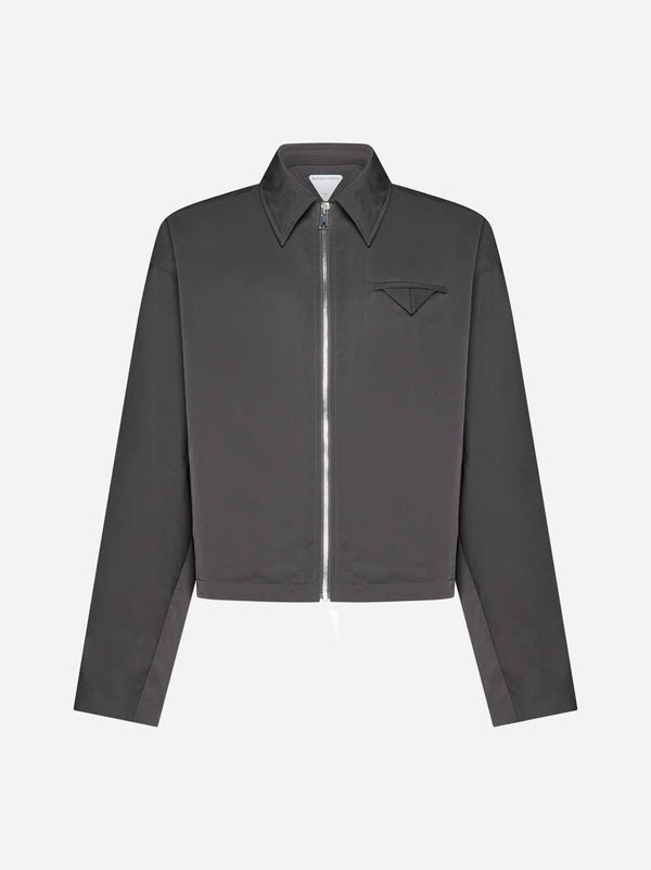 Bottega Veneta Viscose And Silk-blend Zip-up Jacket - Men - Piano Luigi