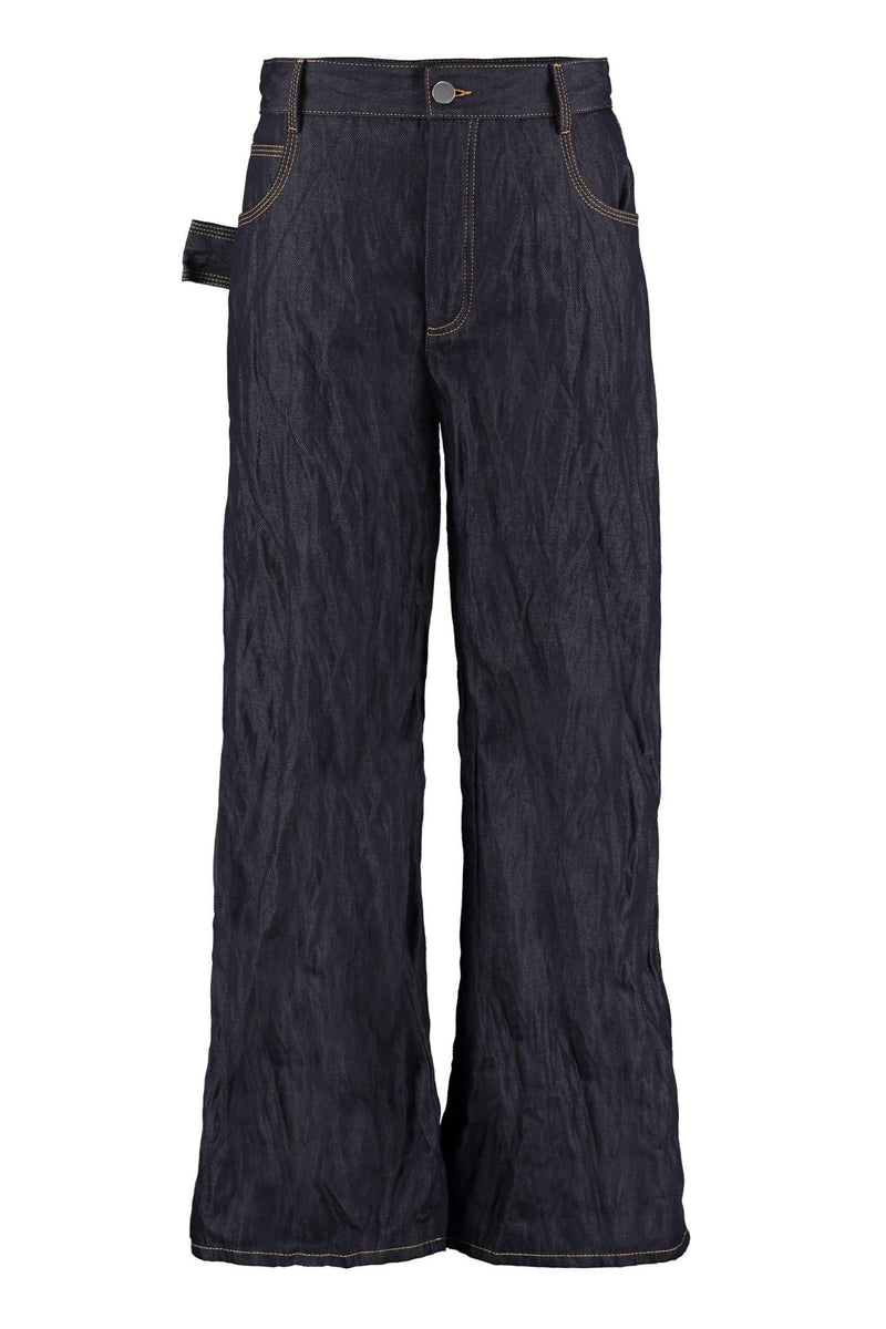 Bottega Veneta Wide Leg Jeans - Men - Piano Luigi