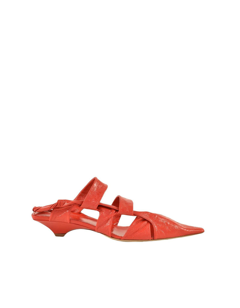 Bottega Veneta Womens Red Shoes - Women - Piano Luigi