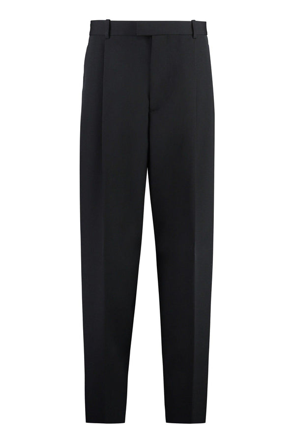 Bottega Veneta Wool Tailored Trousers - Women - Piano Luigi