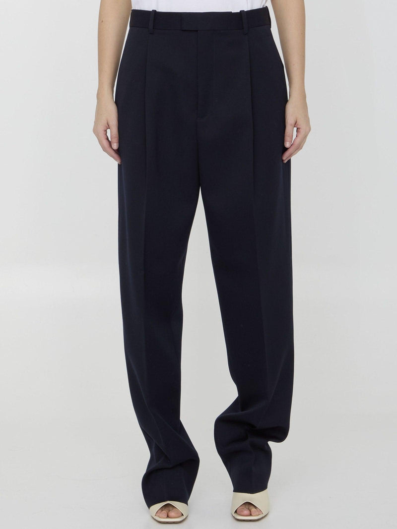 Bottega Veneta Wool Trousers - Women - Piano Luigi