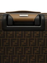 Brown All-over Ff Print Small Trolley Suitcase Man Fendi - Men - Piano Luigi