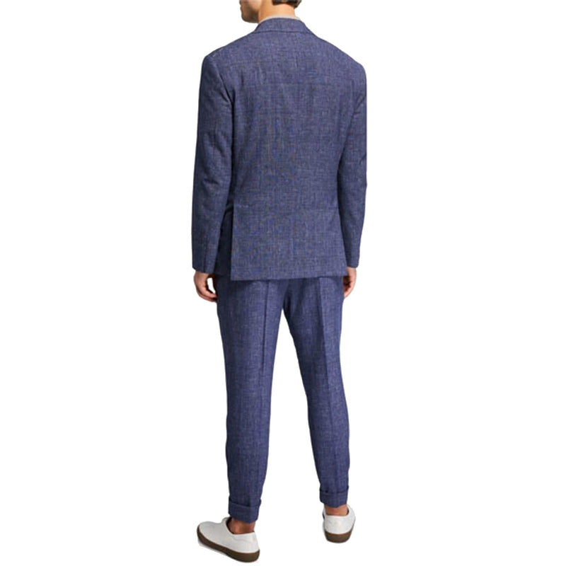Brunello Cucinelli Blue Wool Suit - Men - Piano Luigi