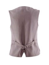 Brunello Cucinelli Buttoned Vest - Women - Piano Luigi