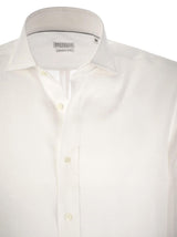 Brunello Cucinelli Camicia Taschino Bianco - Men - Piano Luigi