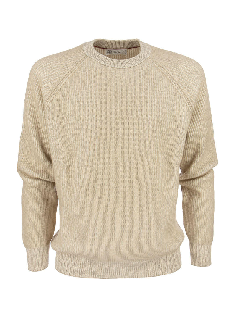 Brunello Cucinelli Cashmere Crew-neck Jumper - Men - Piano Luigi