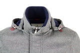 Brunello Cucinelli Cashmere Down Jacket Padded With Real Goose Down With Detachable Hood And Zip And Button Closure - Men - Piano Luigi